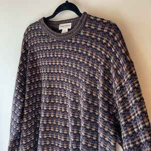 Vintage grandpa sweater (Merino wool blend)